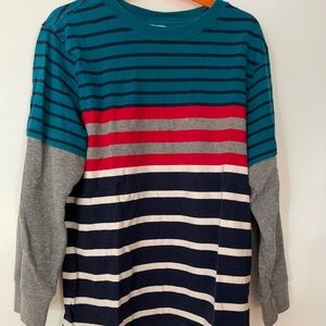 Soft double sleeve top by Hanna Anderson